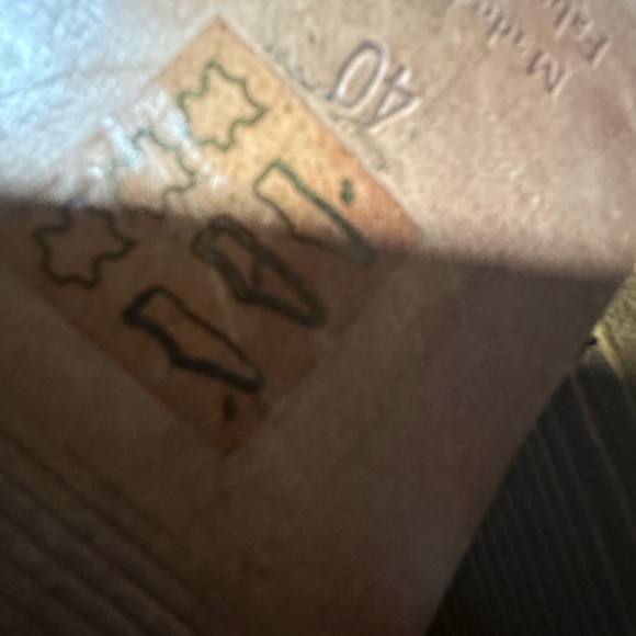 Free People Western Buckle Black Suede Sandals size 40 10 EUC - Picture 4 of 8